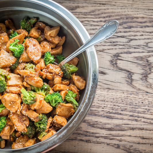 Grilled Chicken (with roasted potatoes and broccoli)